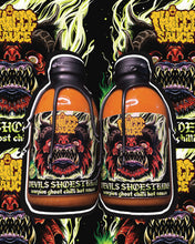 Load image into Gallery viewer, DEVILS SHOESTRING Scorpion Ghost Chilli Hot Sauce *SUPER HOT EDITION*
