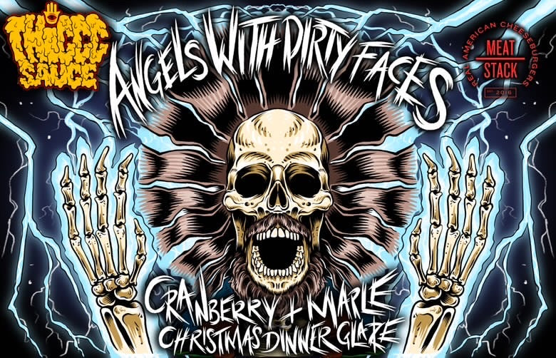 ANGELS WITH DIRTY FACES Cranberry & Maple Christmas Dinner Glaze (Meatstack Collab)