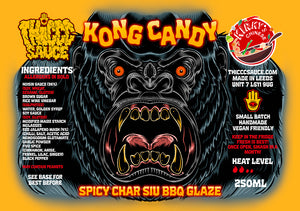 KONG CANDY Spicy Char Siu BBQ Glaze 250ml