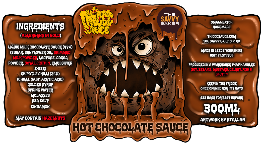 HOT CHOCOLATE SAUCE (Savvy Baker Collab)