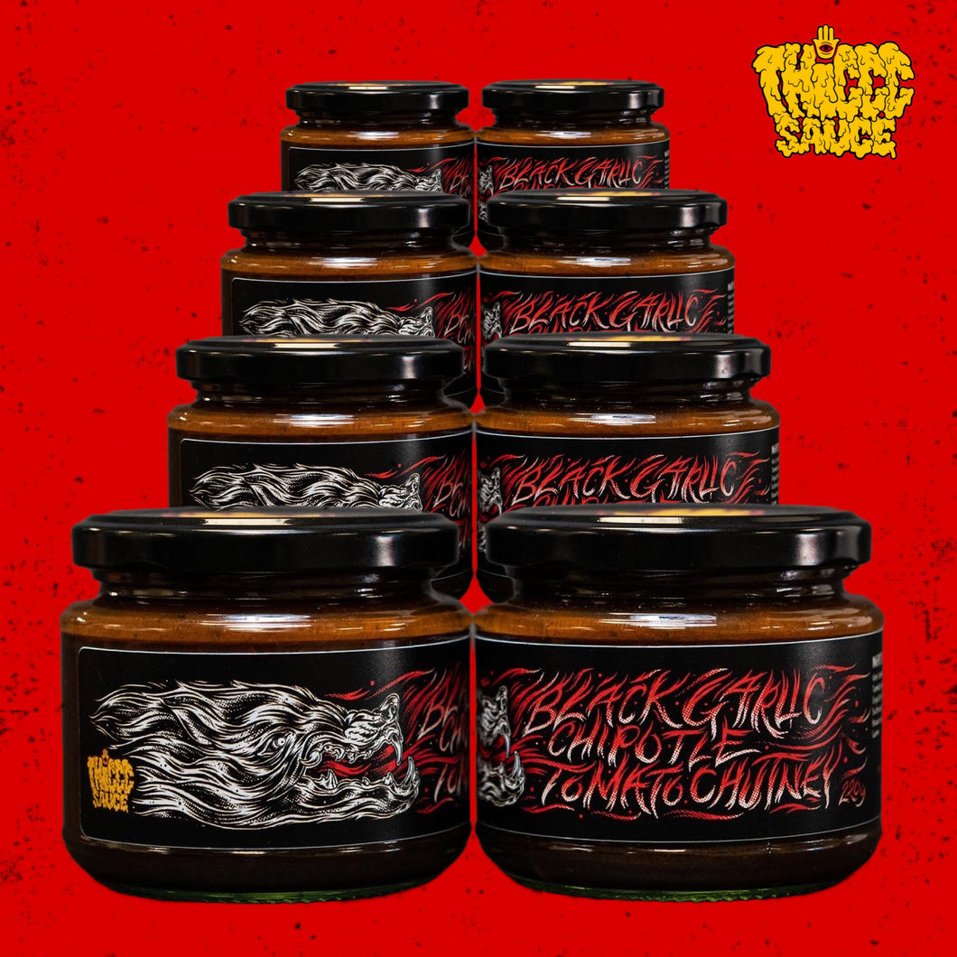 BLACK GARLIC CHIPOTLE TOMATO CHUTNEY