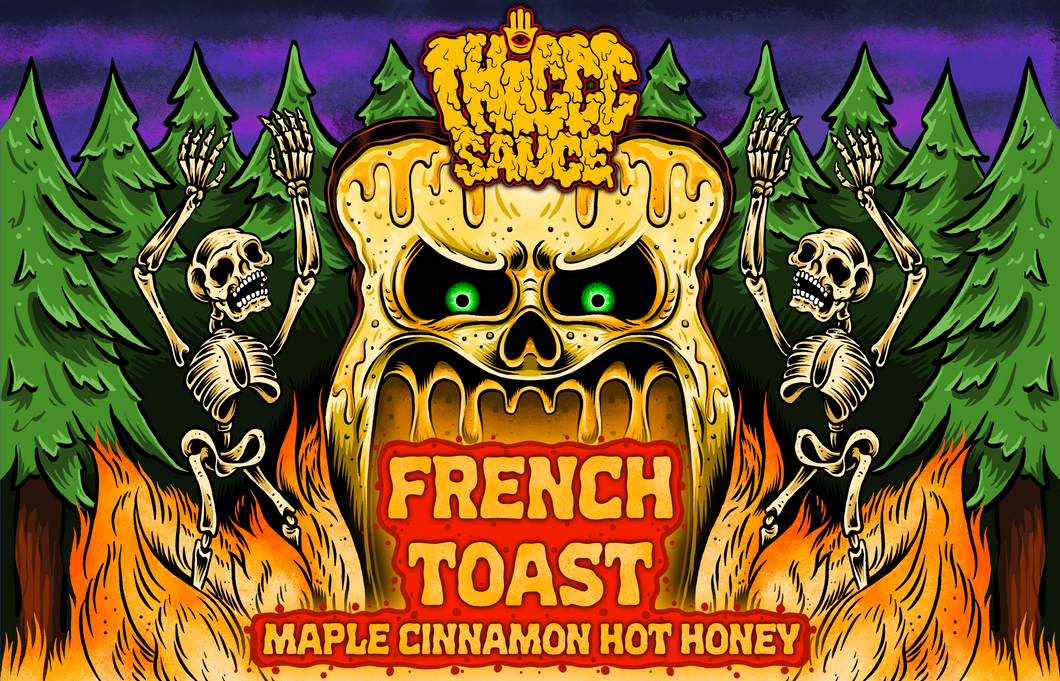 FRENCH TOAST Maple Cinnamon Hot Honey 250ml
