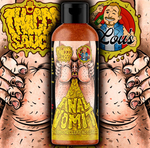 ANAL VOMIT Thermo Nuclear Super Hot Sauce (Lou's Brews Collab)