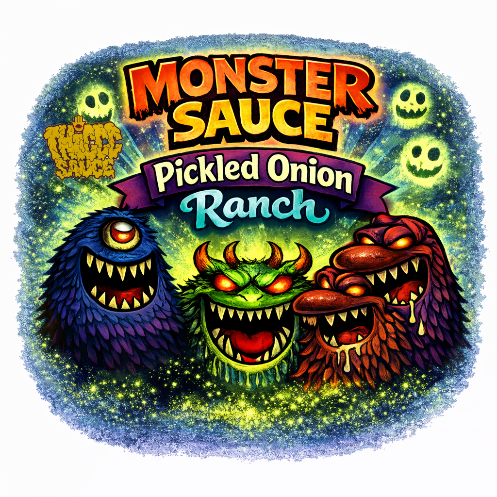 MONSTER SAUCE: Pickled Onion Ranch – THICCC SAUCE