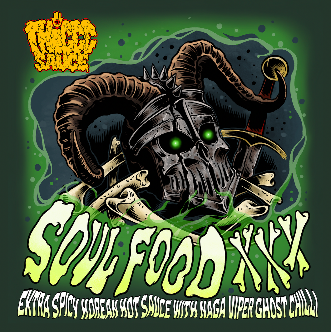 SOUL FOOD XXX Extra Spicy Korean Hot Sauce With Naga Viper *WHOLESALE*