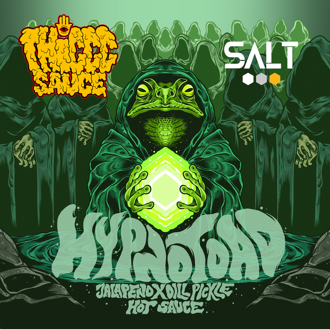 HYPNOTOAD Jalapeno x Dill Pickle Hot Sauce (Salt Beer Collab)