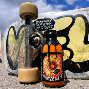 RAISING HELL Skatepark Fundraiser Hot Sauce