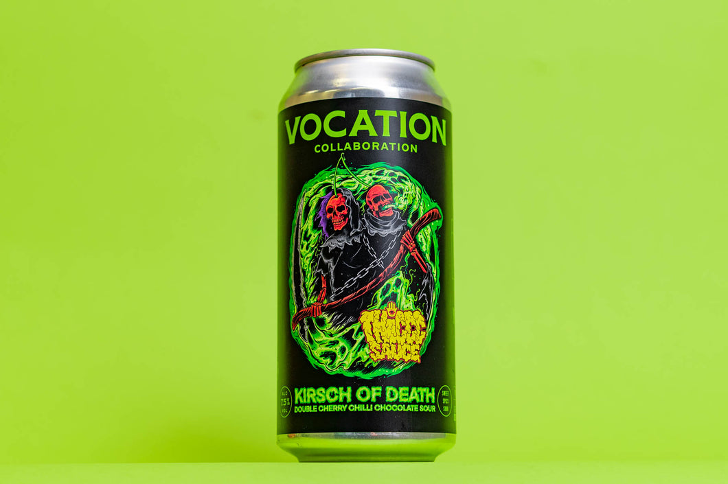 KIRSCH OF DEATH Double Cherry Chilli Chocolate Sour 7.5% (Single Can)