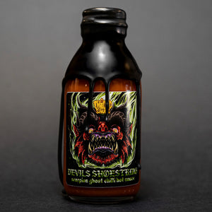 DEVILS SHOESTRING Scorpion Ghost Chilli Hot Sauce *SUPER HOT EDITION*