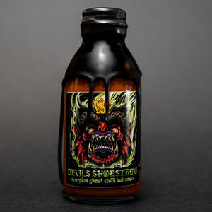 DEVILS SHOESTRING Scorpion Ghost Chilli Hot Sauce