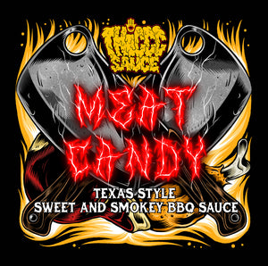 MEAT CANDY Sweet & Smokey BBQ Sauce